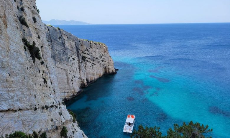Zakynthos, Blue caves